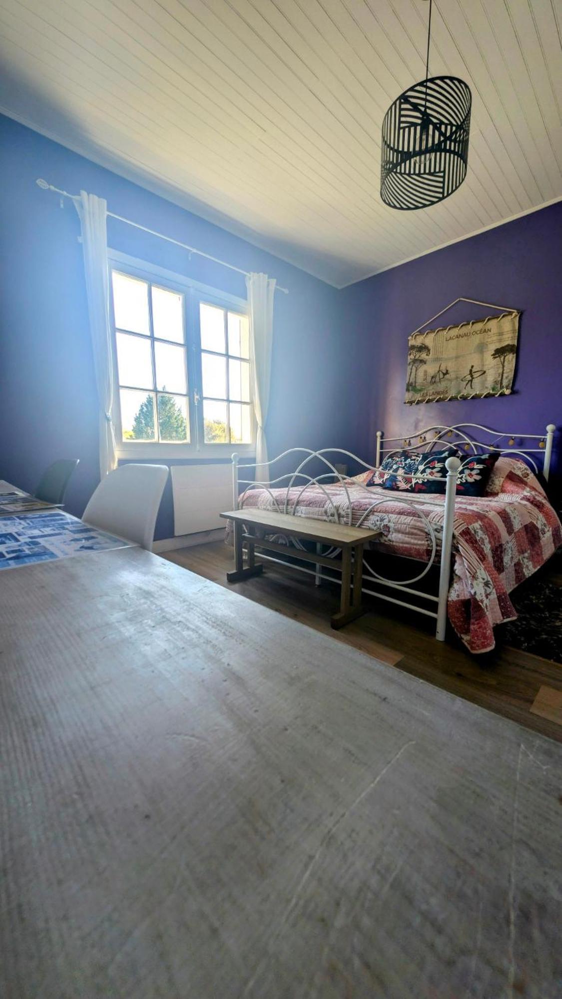 L entre deux, 2 chambres, salon, sdb et wc séparés Belin-Beliet Camera foto